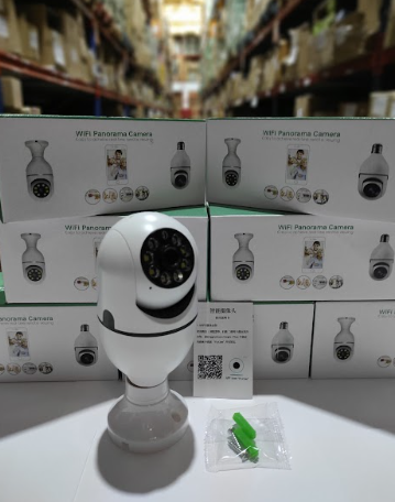 Cámara de seguridad inalámbrica adaptador bombilla