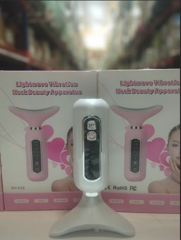 Masajeador de Estiramiento Facial para el Cuello Blanco
